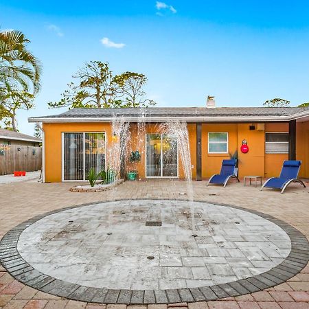 Coastal Villa W Amazing Courtyard - Splash Pad! Sarasota Exteriör bild