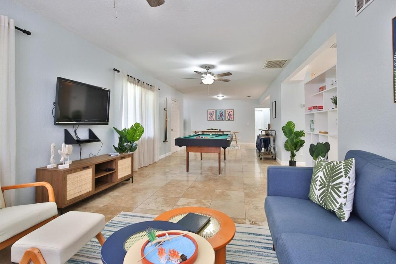 Coastal Villa W Amazing Courtyard - Splash Pad! Sarasota Exteriör bild
