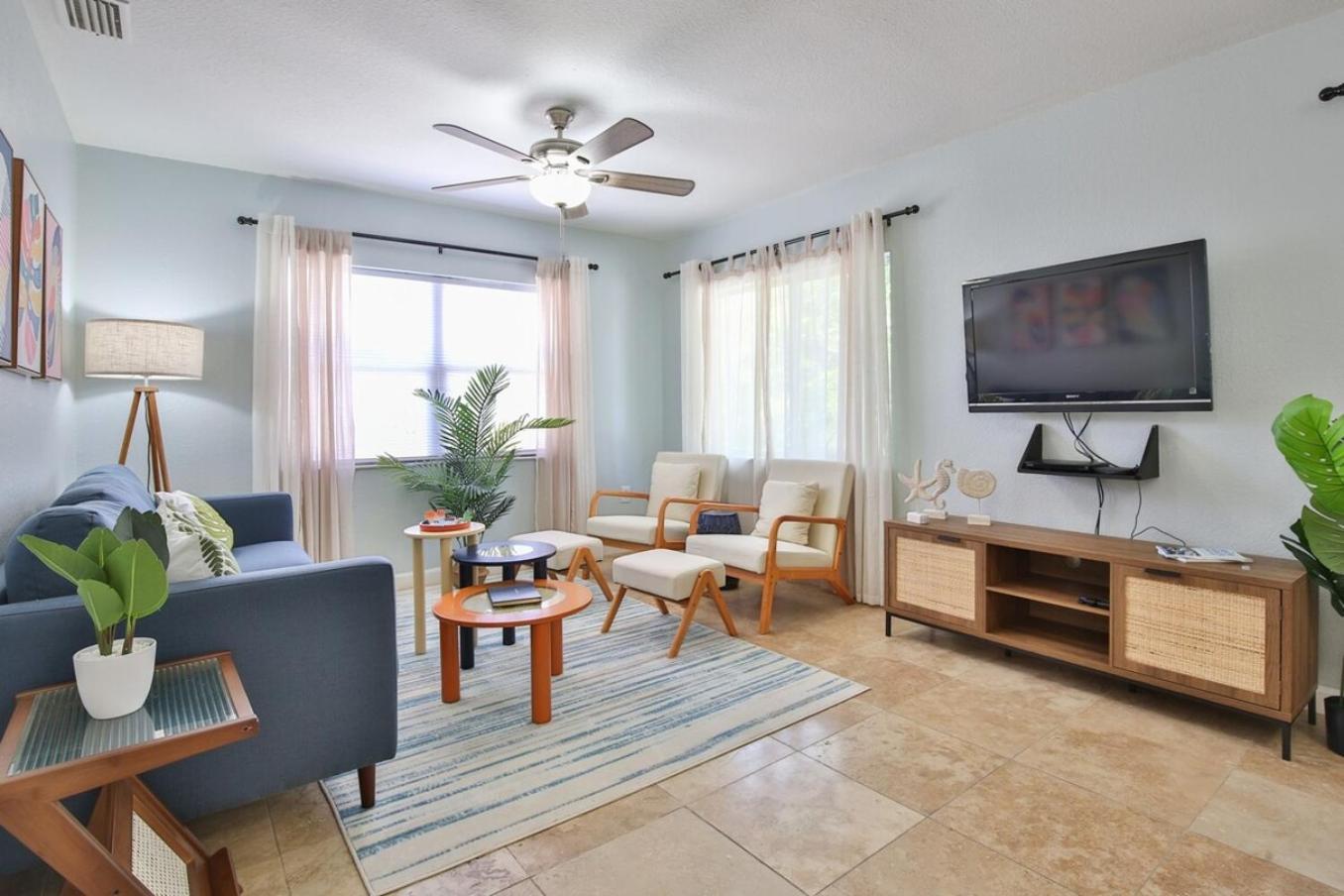 Coastal Villa W Amazing Courtyard - Splash Pad! Sarasota Exteriör bild